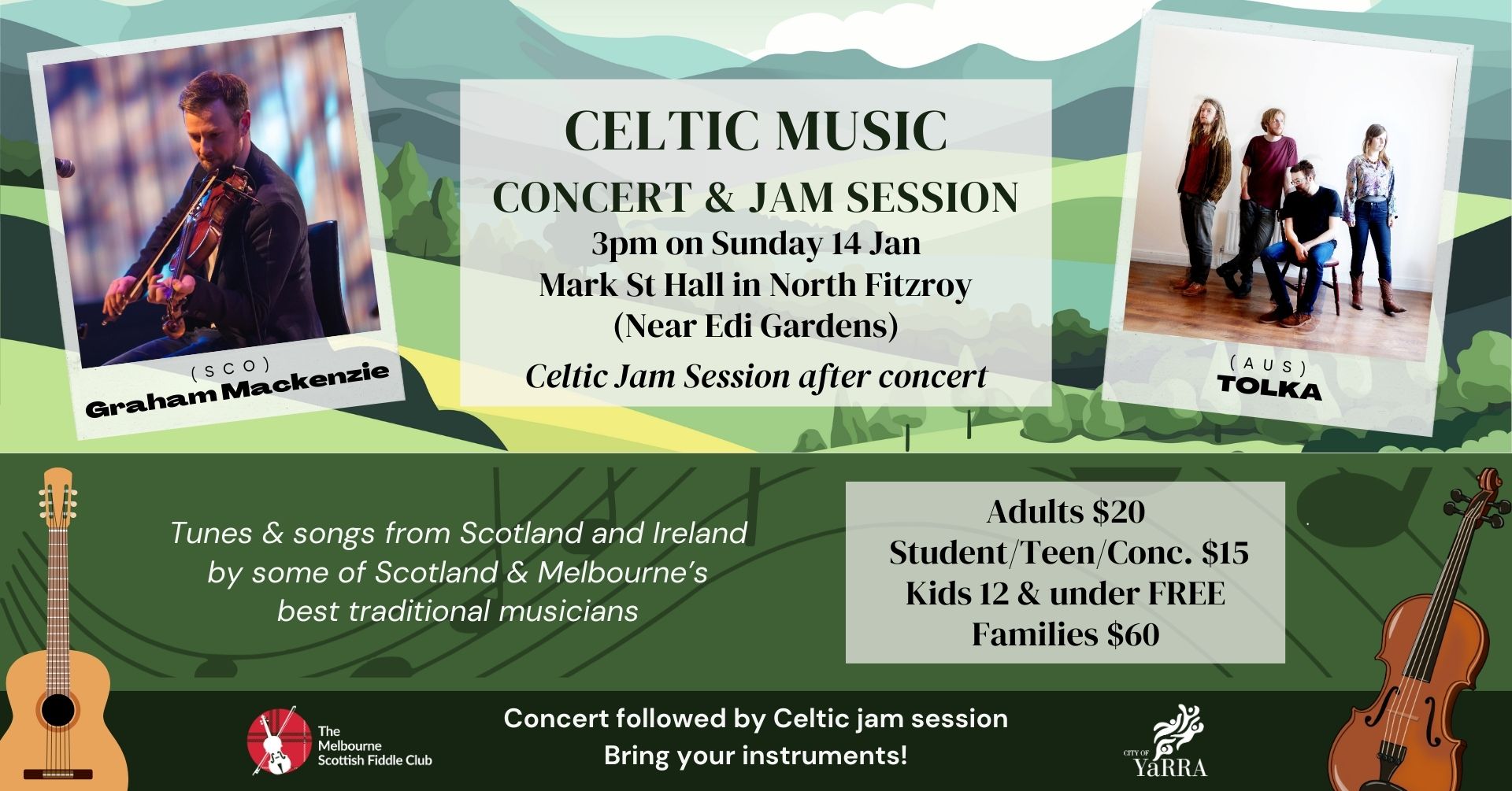 Celtic Concert and Jam Session Celtic Concert and Jam Session